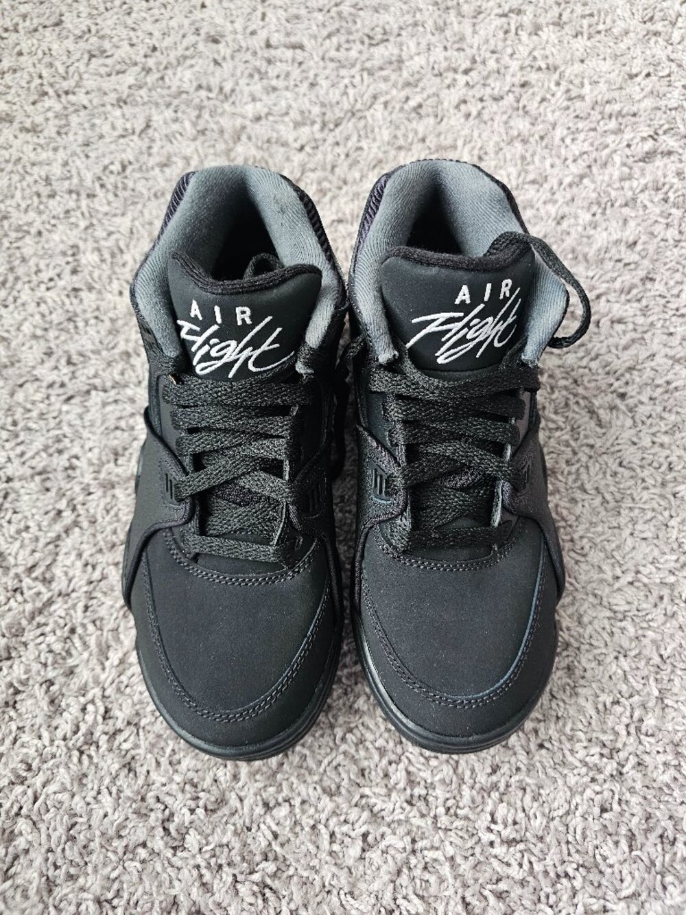 Nike Air Flight 89 Big Kids 4 in Black
